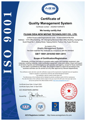 ISO9001证书